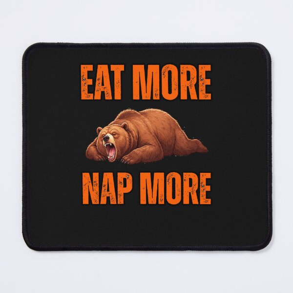 Item preview, Chonk Bear ,Eat More Nap More designed and sold by erozzz.