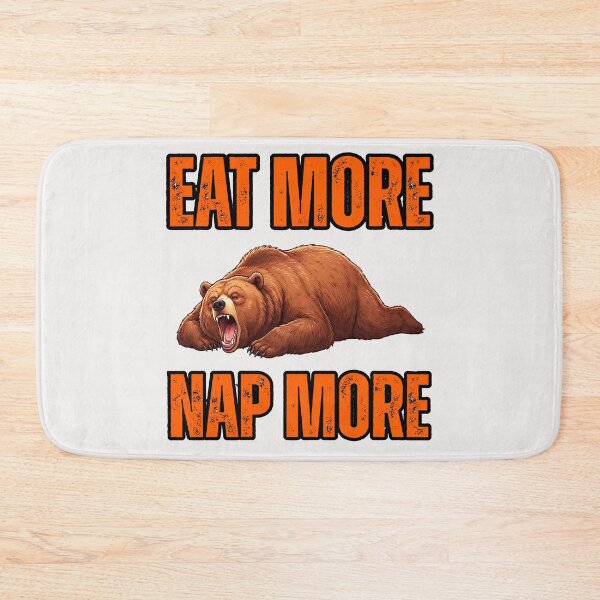 Item preview, Chonk  Bear ,Eat More Nap More  designed and sold by erozzz.