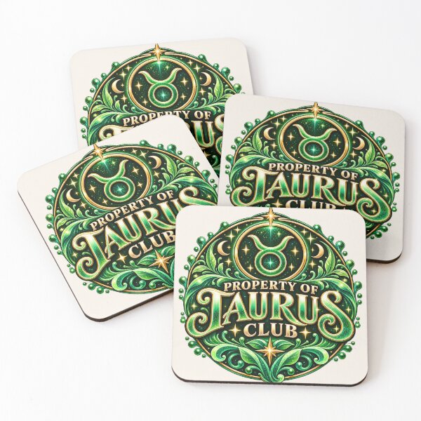 Aperçu de l'œuvre Propriété du Taurus Club – Astrologie du zodiaque du Taureau créée et vendue par MetaModel Editions.