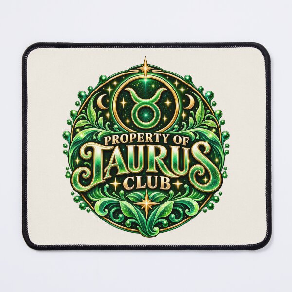 Item preview, Property of Taurus Club – Taurus Zodiac Astrology designed and sold by MetaModel Editions.