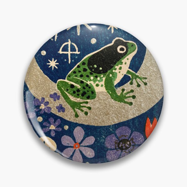 Item preview,  Nighttime Garden Frog 4 designed and sold by scicilysimonee.