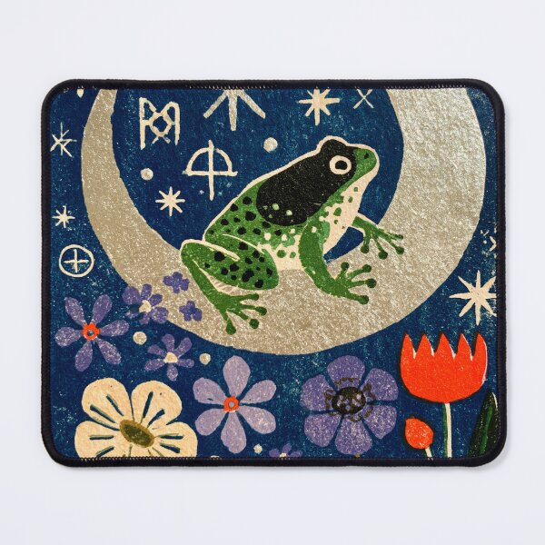 Item preview,  Nighttime Garden Frog 4 designed and sold by scicilysimonee.