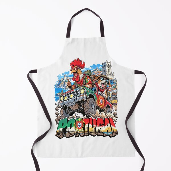 Item preview, Portugal Adventure with Rooster and 4x4 designed and sold by EdwinkOne.