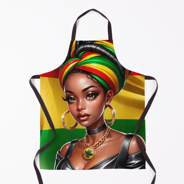 Item preview, Rasta Queen Portrait Shirt | Afro Caribbean Pride Graphic Tee | Reggae Culture Art designed and sold by GarnerSupplyCo.