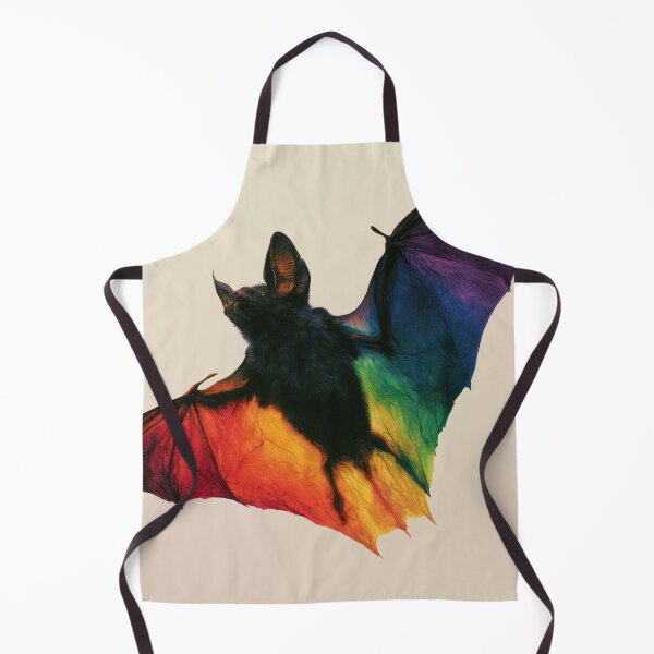 Item preview, Colorful Rainbow Bat – Creative Animal Art designed and sold by WordPlayStudio.