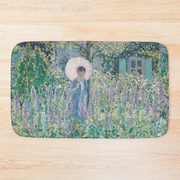 Item preview, Vintage Garden Wall Art, Lilac Garden by Frederick Carl Frieseke, Impressionist Floral Painting designed and sold by RickE.