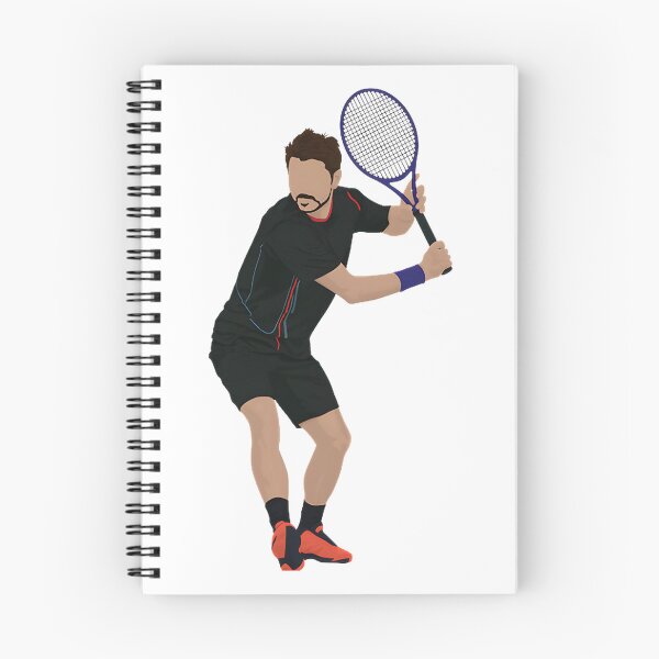 Item preview, The Best Tennis Backhand - Dynamic Sports Illustration designed and sold by SOLOMATIONS101.
