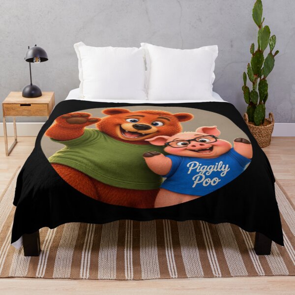 Item preview, Boo Boo Bear & Piggily Poo designed and sold by BGDDesigns.
