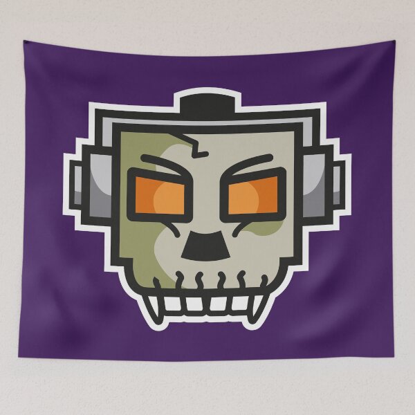 Item preview, Skull with Headphones – Dark Gaming Music Streetwear designed and sold by MerlinWear.