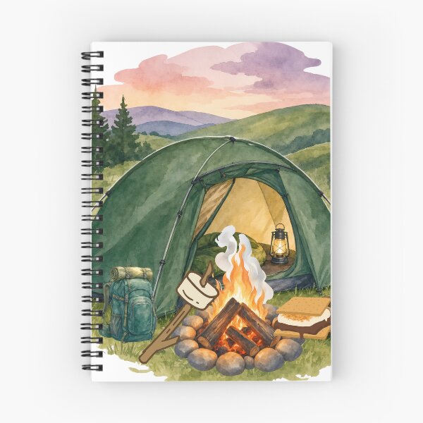 Item preview, camping theme designed and sold by fancylady26.