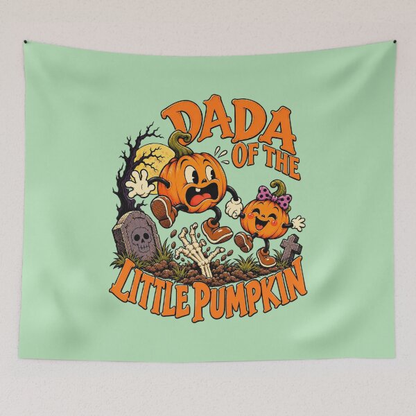 Item preview, Dada of the Little Pumpkin – Spooky Halloween designed and sold by Endless7Art.