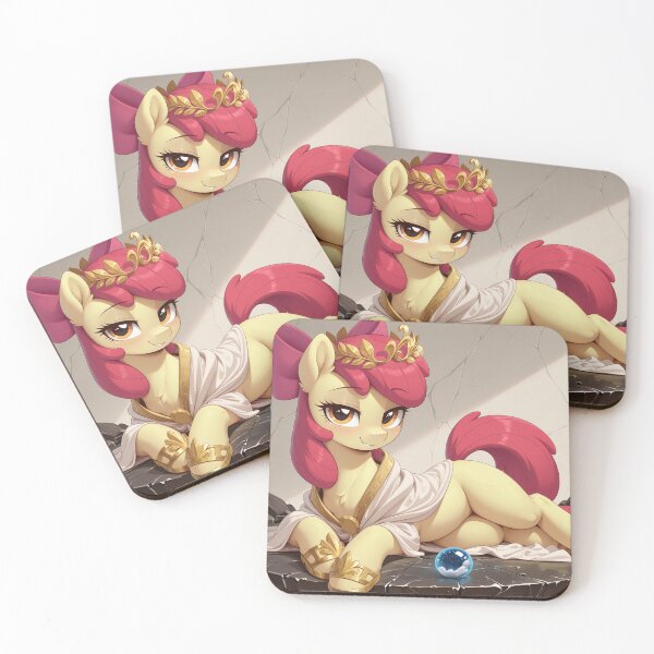 Item preview, Greek Robes Apple Bloom designed and sold by CeluniaMoon's Art - Cute Furry, Anime, and More! .