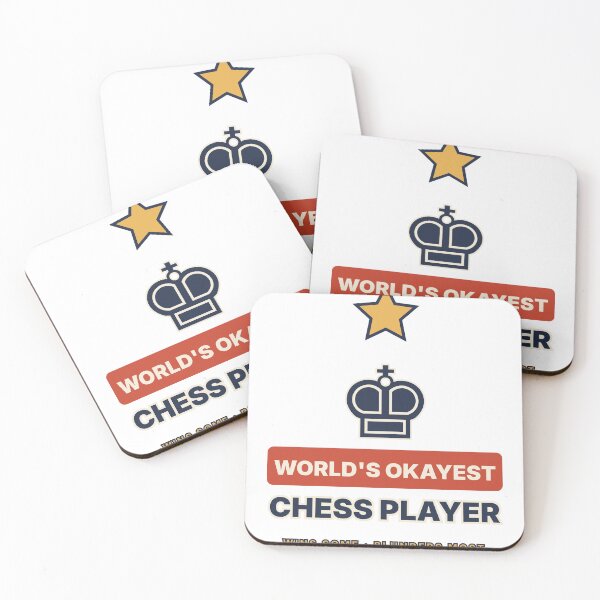 Item preview, Worlds Okayest Chess Player Funny Chess King designed and sold by EVHVending.