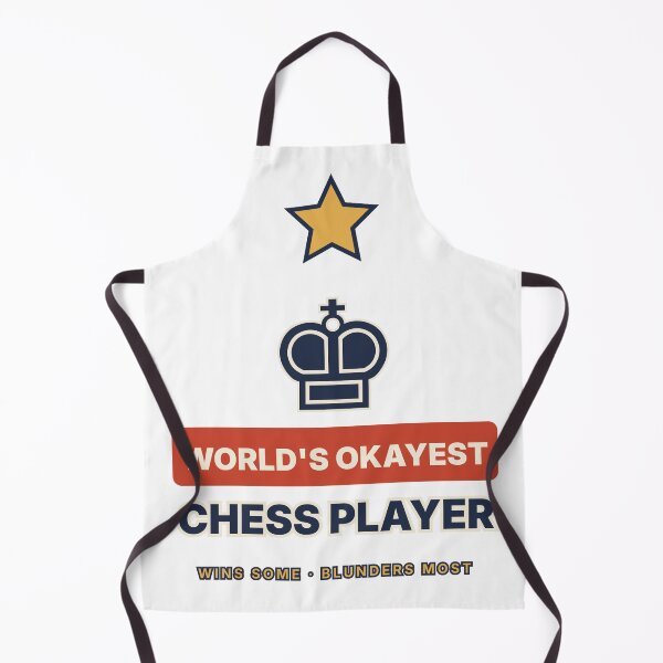Item preview, Worlds Okayest Chess Player Funny Chess King designed and sold by EVHVending.