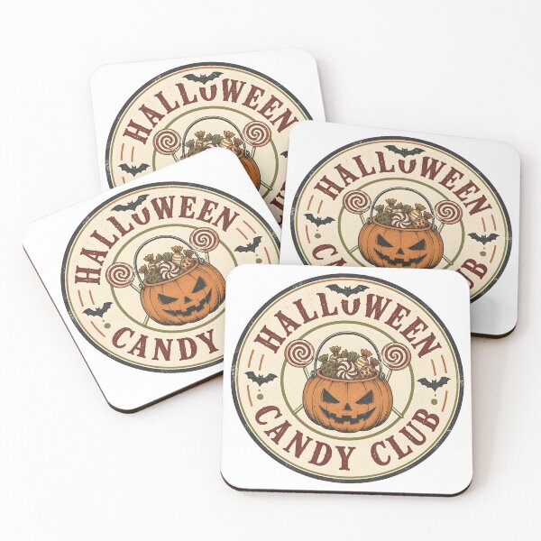 Item preview, Halloween Candy Club Vintage Emblem Badge designed and sold by RoyesButler.