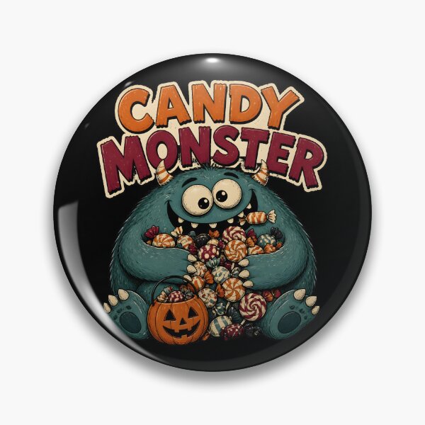 Item preview, Candy Monster Sweet Tooth Halloween Sweets designed and sold by RoyesButler.