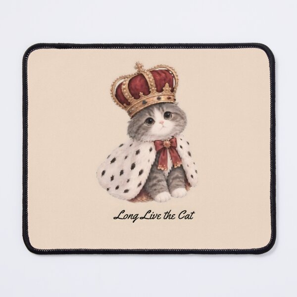 Item preview, I Was Born Royal – Funny Crown Cat Design designed and sold by KWW SHOP.