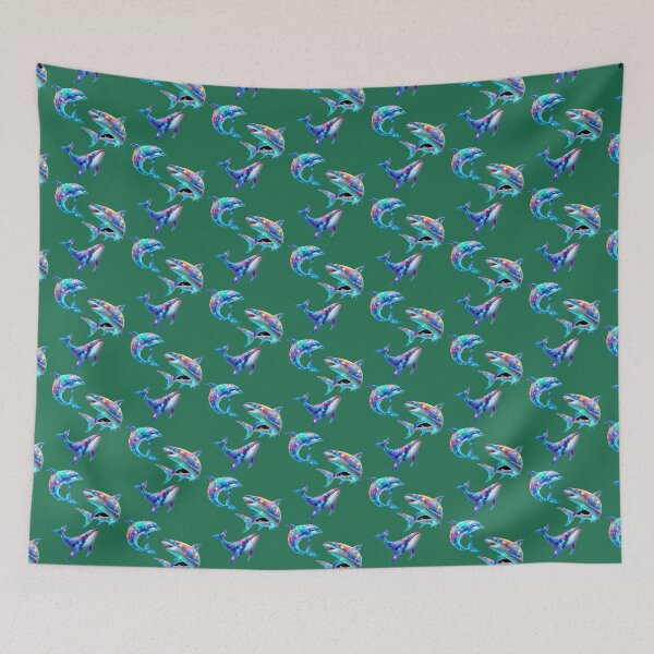 Item preview, Rainbow dolphins  designed and sold by Palmtree94.