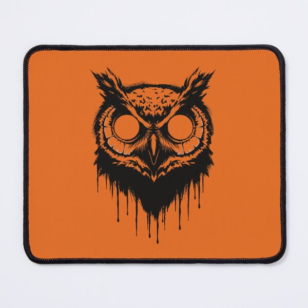Item preview, Owl Face Halloween Costume Ink Drip Art designed and sold by cabana.space.