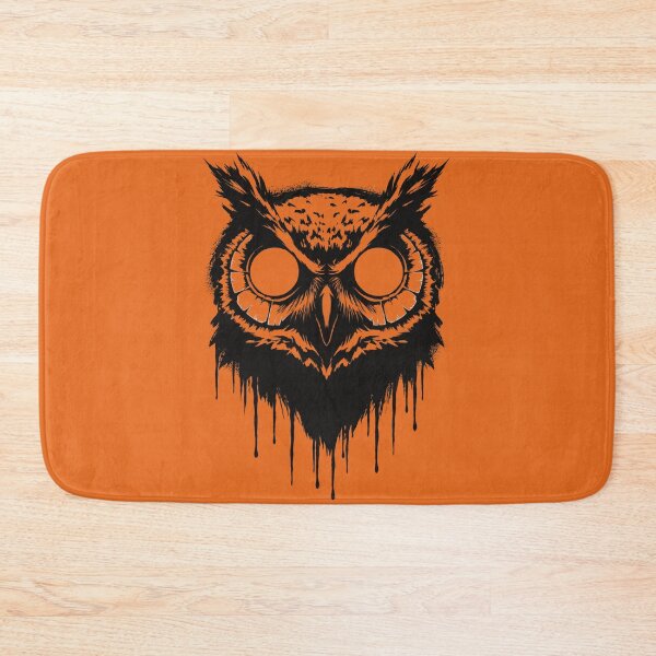 Item preview, Owl Face Halloween Costume Ink Drip Art designed and sold by cabana.space.