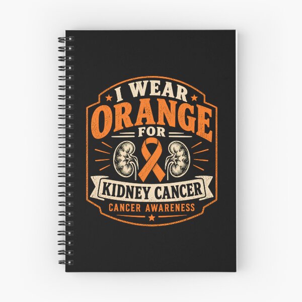 Item preview, I Wear Orange For Kidney Cancer designed and sold by DemureArtsy.