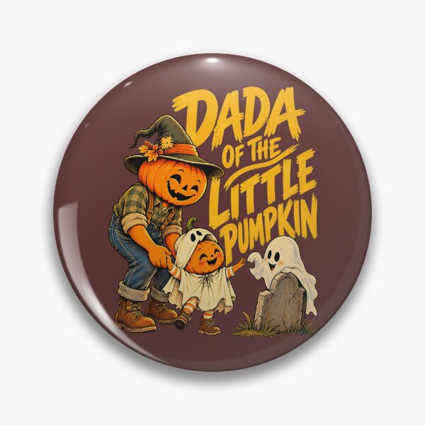 Item preview, Dada of the Little Pumpkin – Cute Halloween Family designed and sold by Endless7Art.