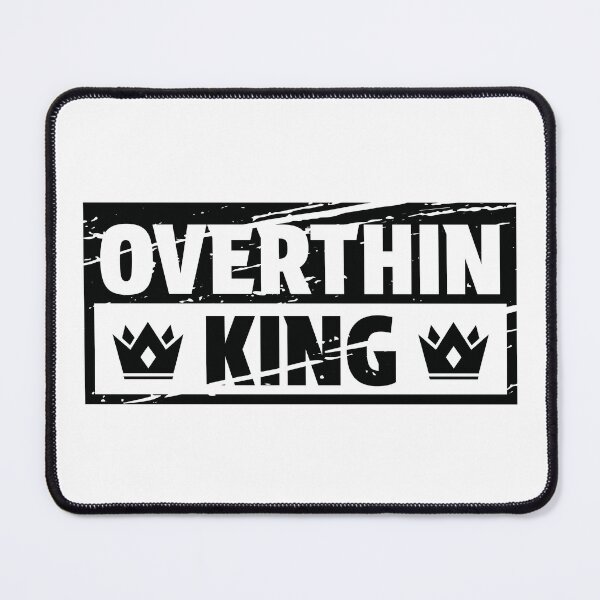 Item preview, OVERTHINKING KING – FUNNY OVERTHINKER GIFT designed and sold by Plant On Demand.