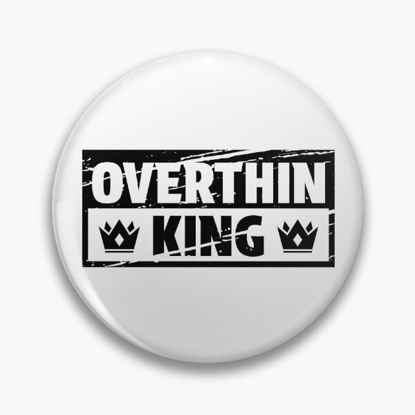 Item preview, OVERTHINKING KING – FUNNY OVERTHINKER GIFT designed and sold by Plant On Demand.