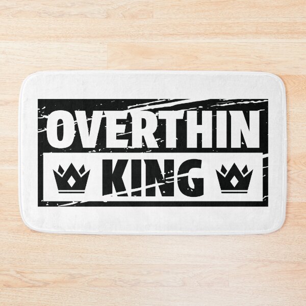 Item preview, OVERTHINKING KING – FUNNY OVERTHINKER GIFT designed and sold by Plant On Demand.
