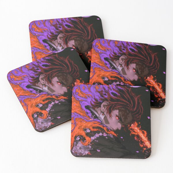 Item preview, Crimson Moon Samurai – Dark Anime-Inspired Flame Warrior designed and sold by Dyan4.