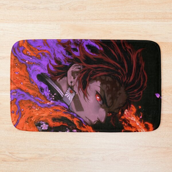 Item preview, Crimson Moon Samurai – Dark Anime-Inspired Flame Warrior designed and sold by Dyan4.