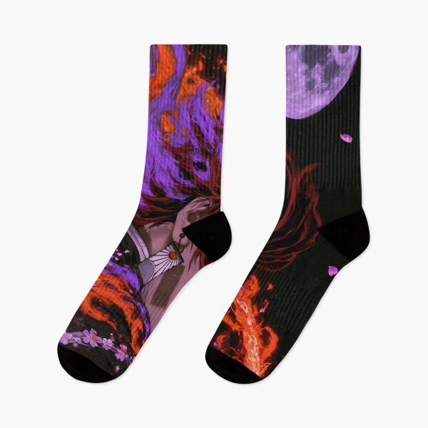 Item preview, Crimson Moon Samurai – Dark Anime-Inspired Flame Warrior designed and sold by Dyan4.