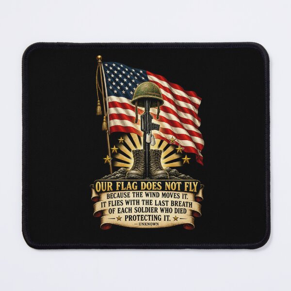Item preview, American Flag Battlefield Memorial designed and sold by A5ranchmerch.