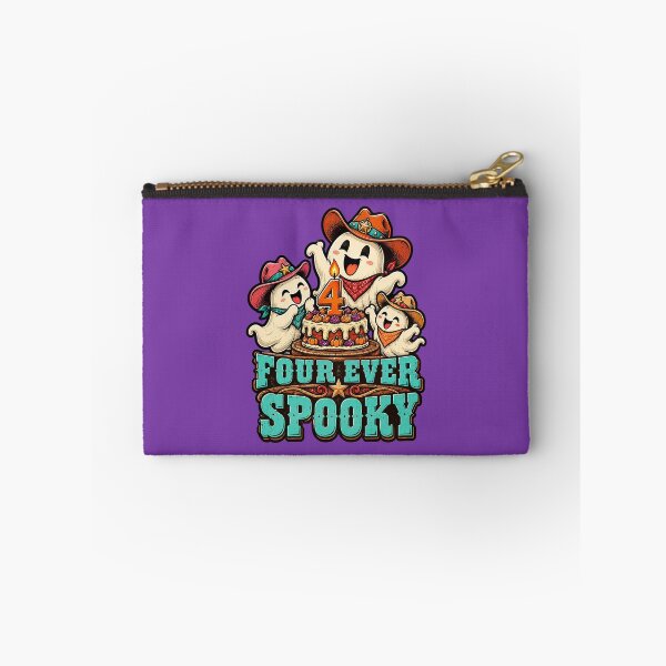 Item preview, Four Ever Spooky – Funny Ghosts Western Birthday Party designed and sold by Endless7Art.
