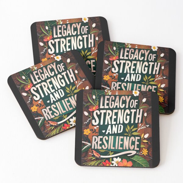 Item preview, Legacy of Strength and Resilience Shirt | Black History Month Inspirational Quote | Cultural Heritage Tee designed and sold by GarnerSupplyCo.