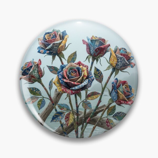 Item preview, Cloth Roses on the Ocean Shore designed and sold by Tridentulus.
