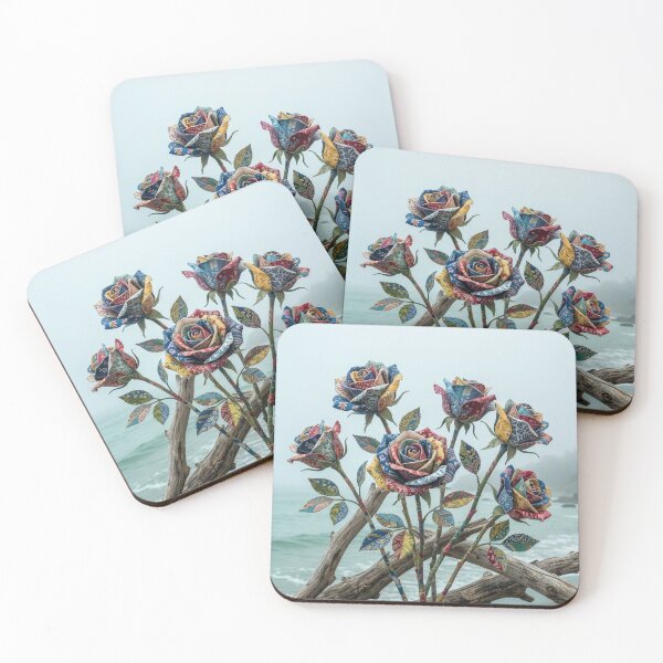 Item preview, Cloth Roses on the Ocean Shore designed and sold by Tridentulus.