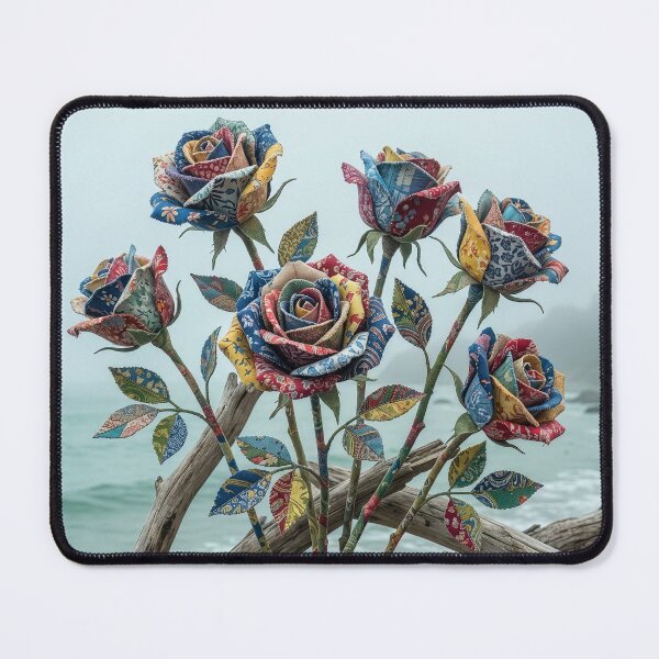 Item preview, Cloth Roses on the Ocean Shore designed and sold by Tridentulus.