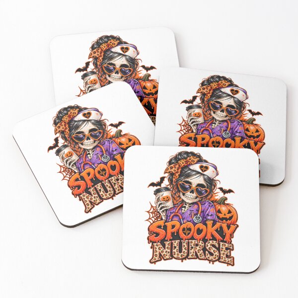 Item preview, Halloween Nurse Skeleton Spooky Nurse Essential T-Shirt  designed and sold by podlook.