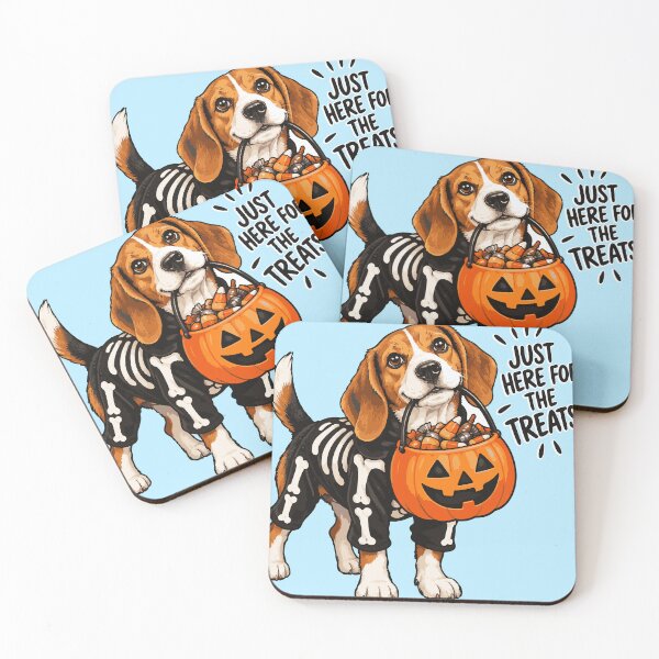 Item preview, Funny Beagle Halloween Art, Trick or Treat Beagle, Cute Dog Halloween Gift, Spooky Beagle Lover Tee, Dog Costume designed and sold by luckysolo.