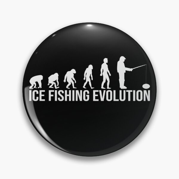 Item preview, Ice Fishing Evolution, Winter Fishing Shirt For Winter Lover designed and sold by MalwasBasket.