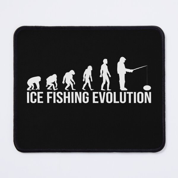 Item preview, Ice Fishing Evolution, Winter Fishing Shirt For Winter Lover designed and sold by MalwasBasket.