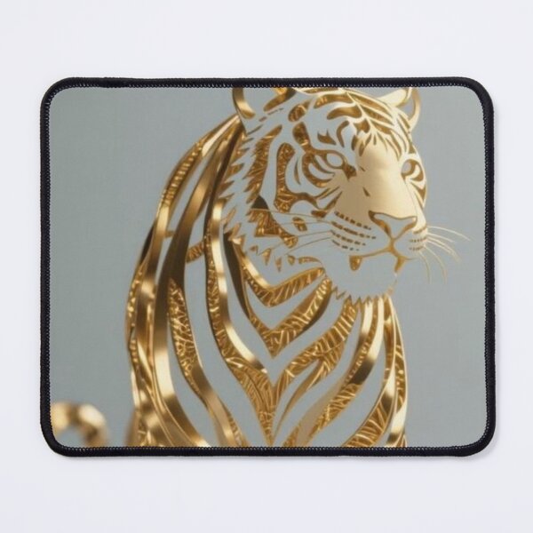 Item preview, Golden Royal Tiger – Luxury Wildlife Art designed and sold by Henrylifestyle2.