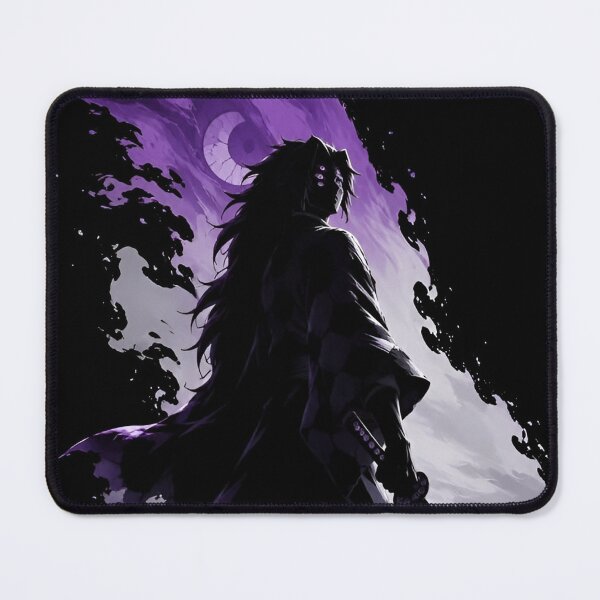 Item preview, Purple Moon Shadow Samurai – Dark Anime-Inspired Warrior designed and sold by Dyan4.