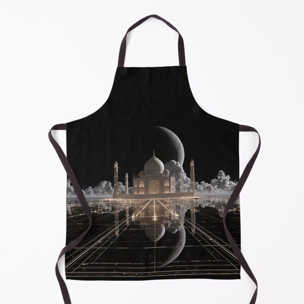 Item preview, Taj Mahal by Moonlight – Surreal Architectural Art designed and sold by Audra-studio.