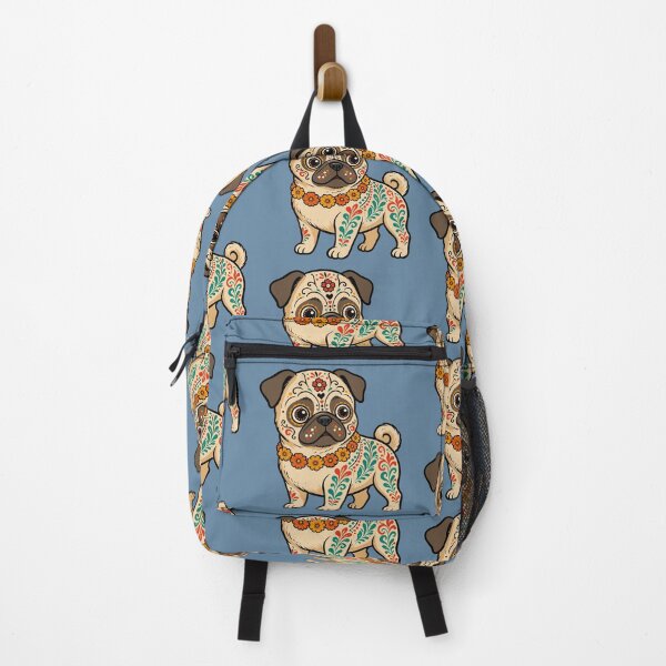 Item preview, Day of the Dead Pug designed and sold by Ghost on Toast.