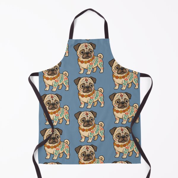 Item preview, Day of the Dead Pug designed and sold by Ghost on Toast.
