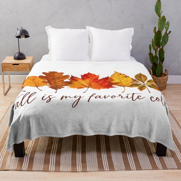Aperçu de l'œuvre Fall Is My Favorite Color Autumn Leaves Design créée et vendue par cameleon style.