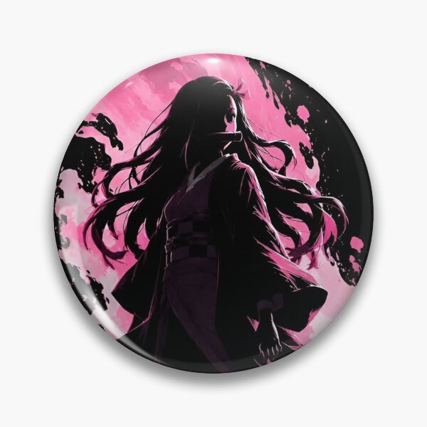 Item preview, Pink Moon Shadow Warrior – Dark Anime-Inspired Female Samurai designed and sold by Dyan4.