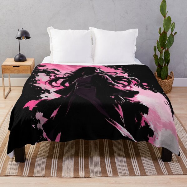 Item preview, Pink Moon Shadow Warrior – Dark Anime-Inspired Female Samurai designed and sold by Dyan4.